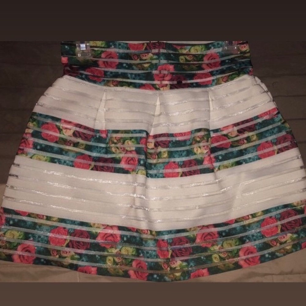 Floral skirt